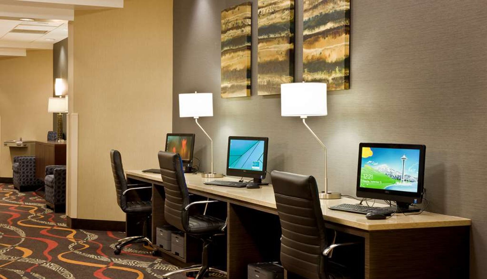 Geschäftszentrum - Best Western Plus BWI Airport Hotel - Arundel Mills
