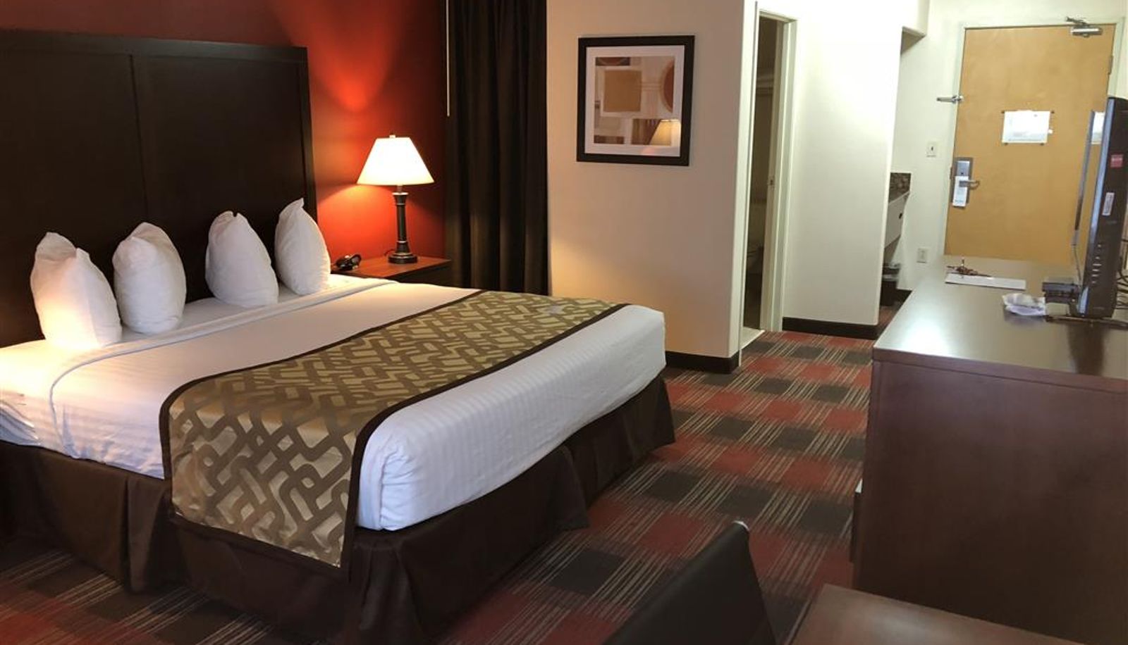 Zimmer - Best Western Dallas Inn & Suites