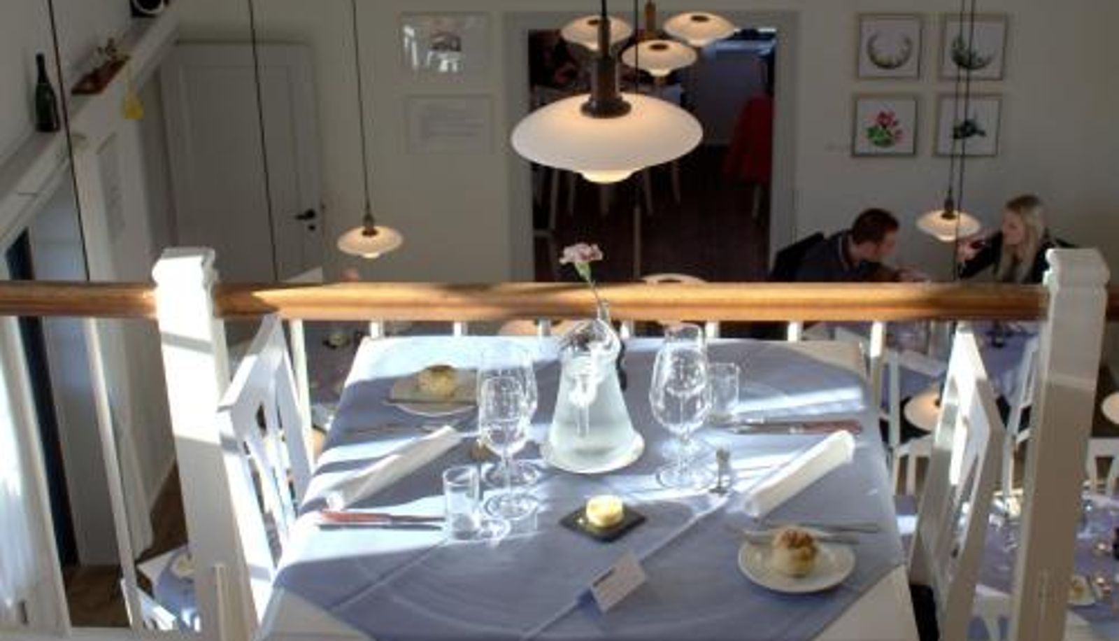 Ontbijtzaal in het restaurant - Henne Mølle Å Badehotel