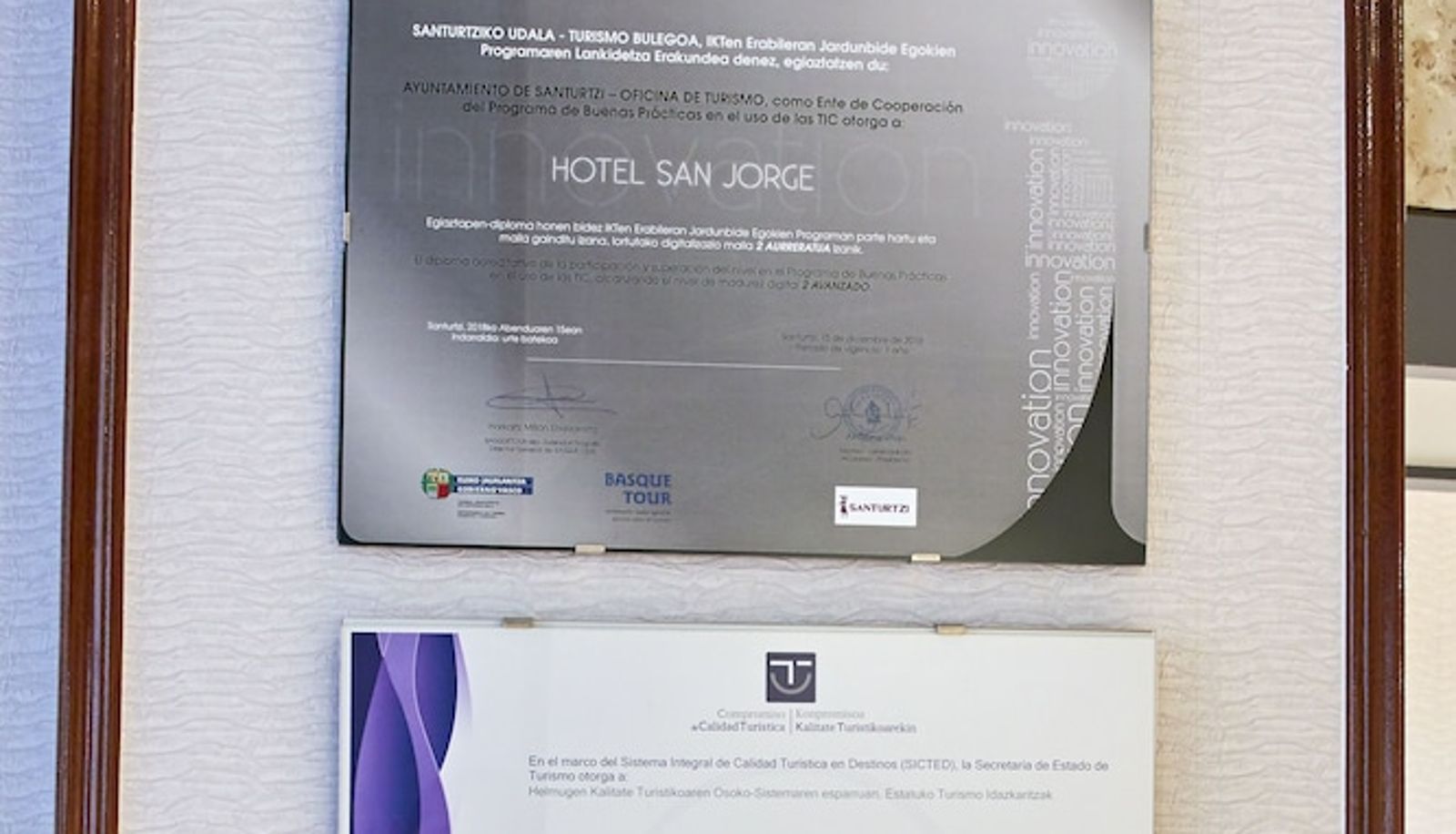 Receptie - Hotel San Jorge