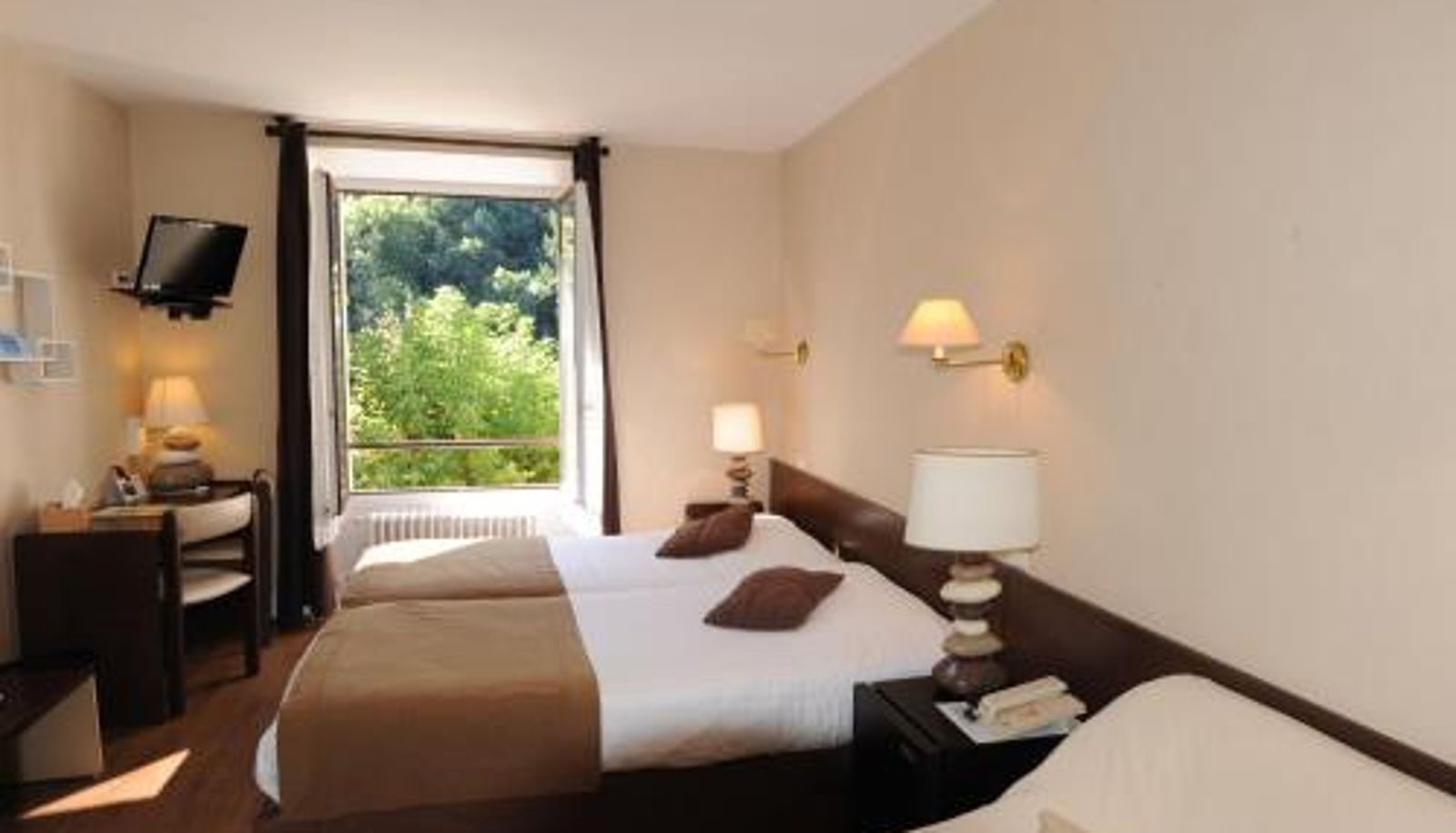 Chambre Standard - Logis Hôtel Le Belle Rive