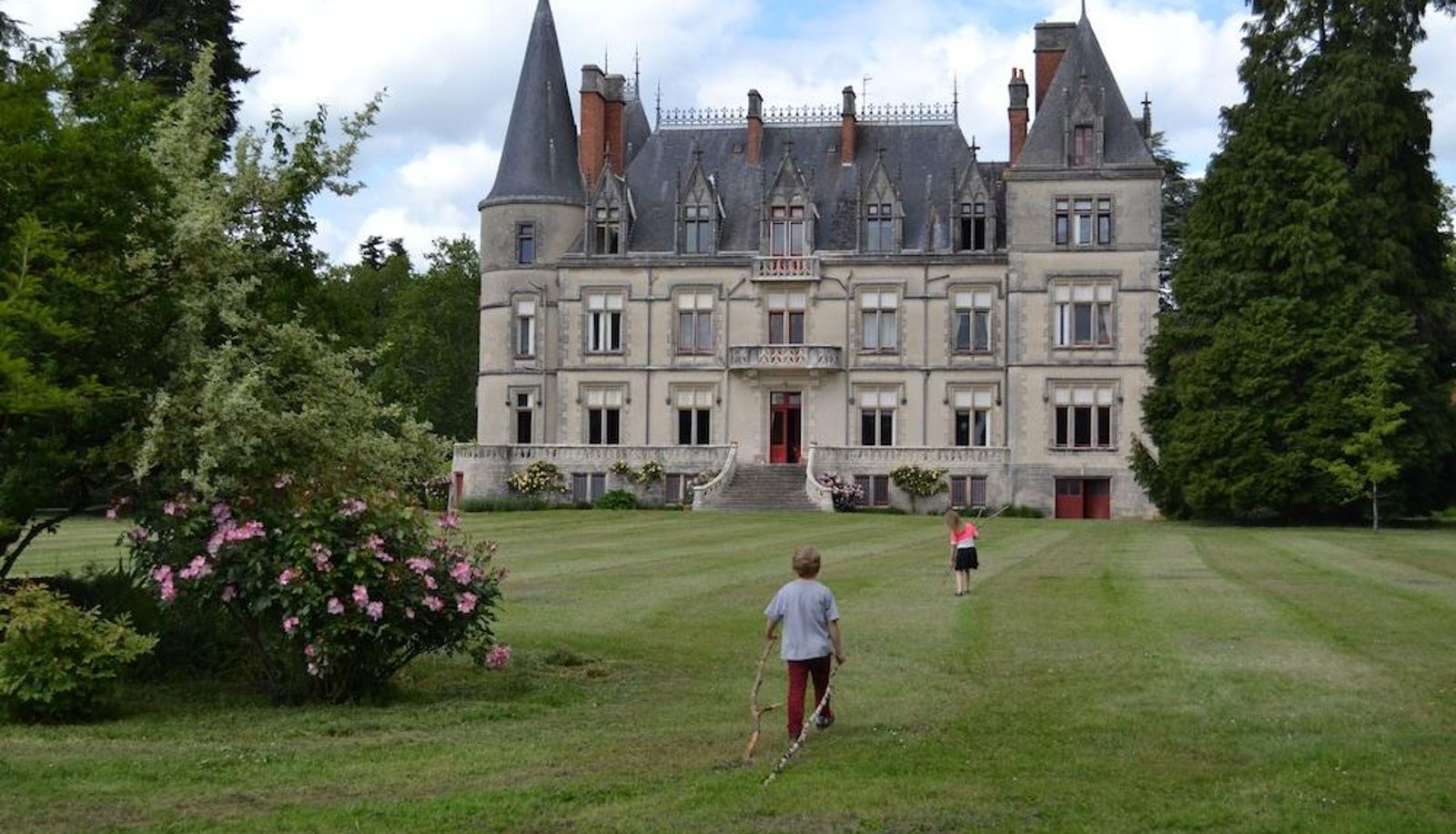Area esterna dell'hotel - Château de Boisrenault