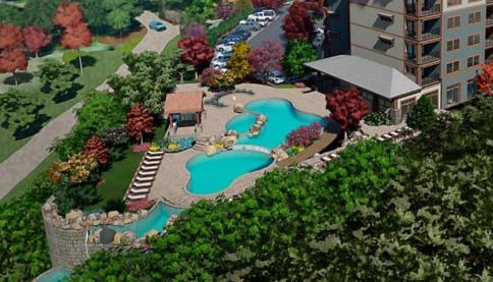 Basen - Hilton Vacation Club Mill Springs Lodge Pigeon Forge
