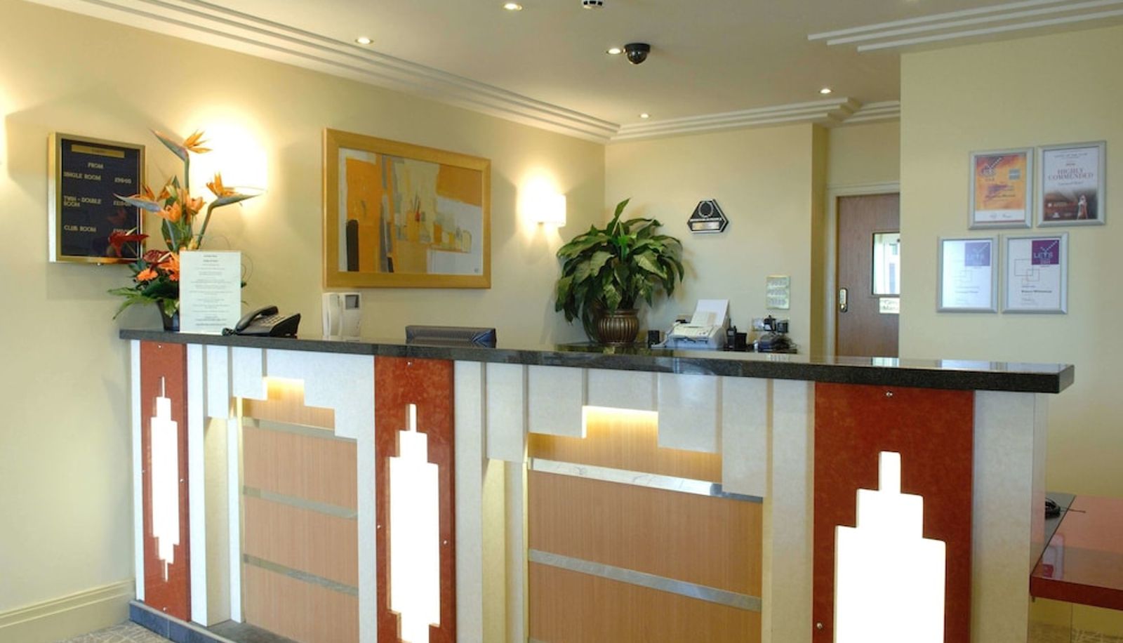 Reception - Carousel Hotel