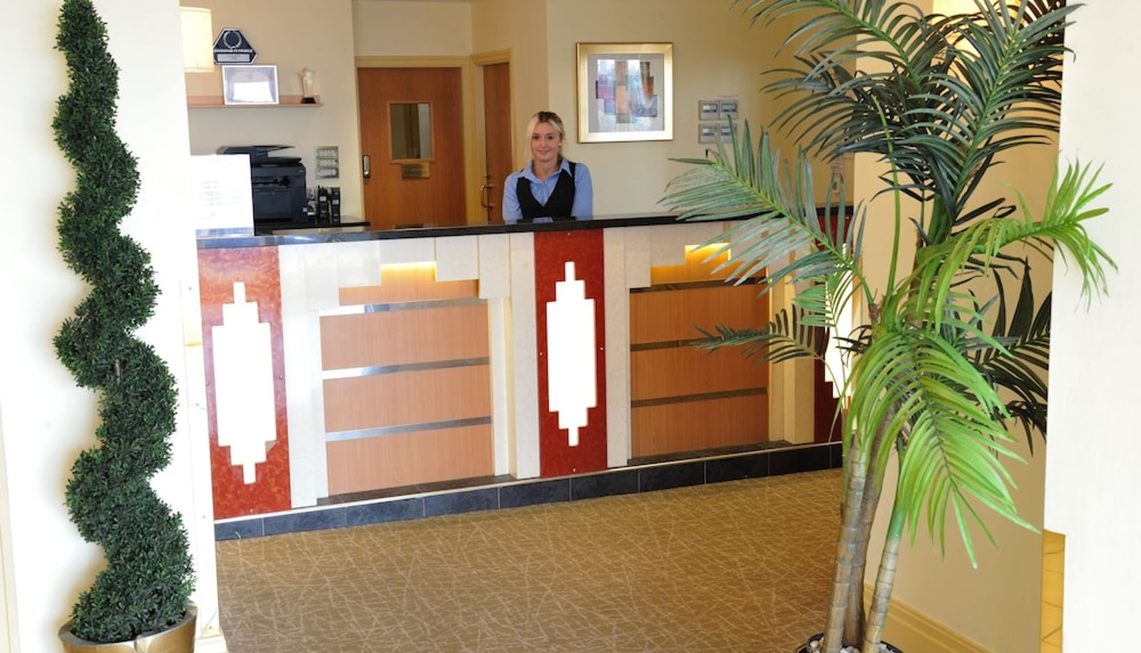 Reception - Carousel Hotel