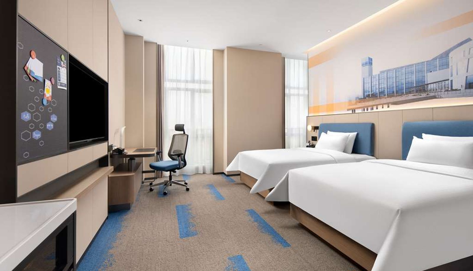 Chambre - Hampton by Hilton Foshan Shunde Jun'an
