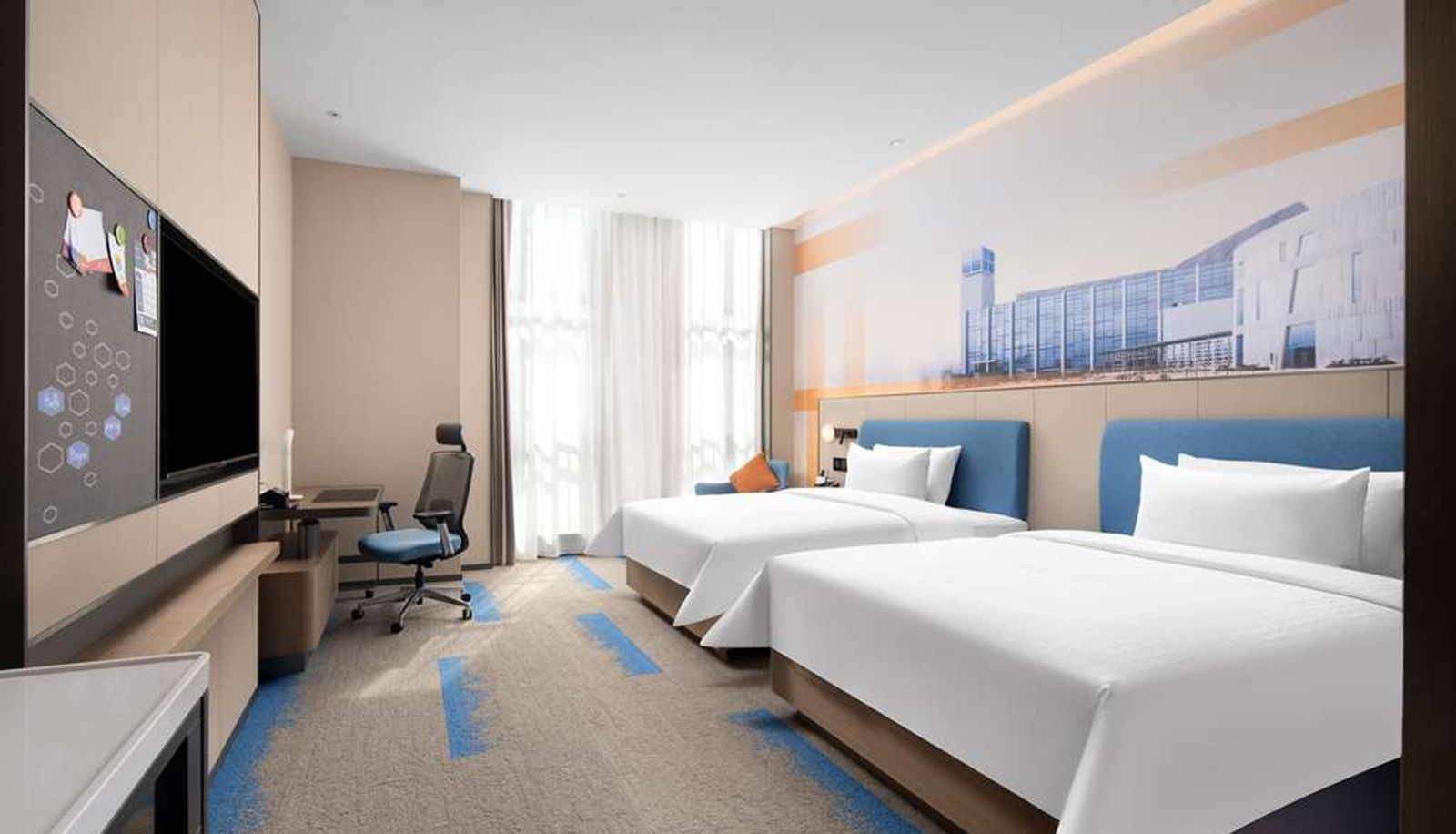 Chambre - Hampton by Hilton Foshan Shunde Jun'an