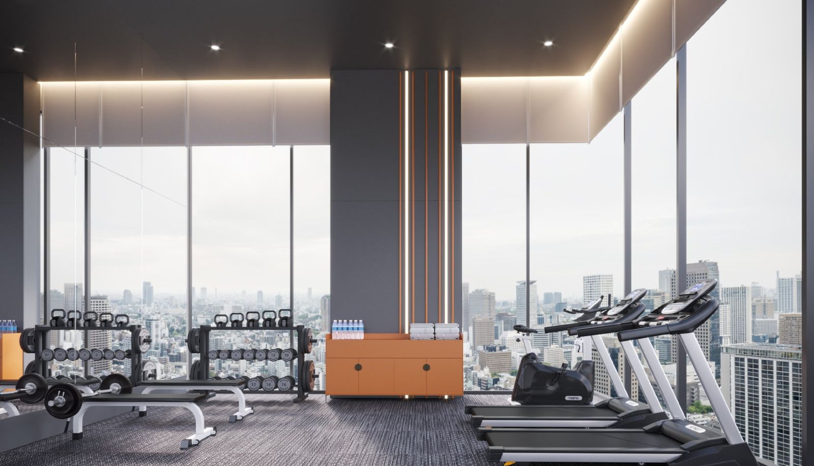 Wellness and fitness area - Holiday Inn Express BANGKOK PHAYATHAI by IHG