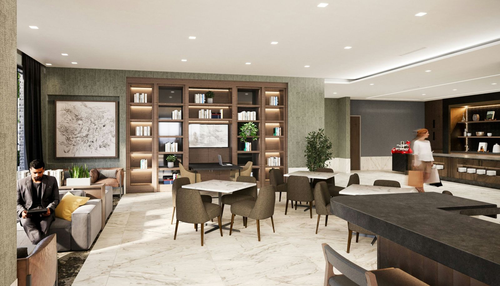 Lobby - AC Hotels by Marriott Ann Arbor Downtown