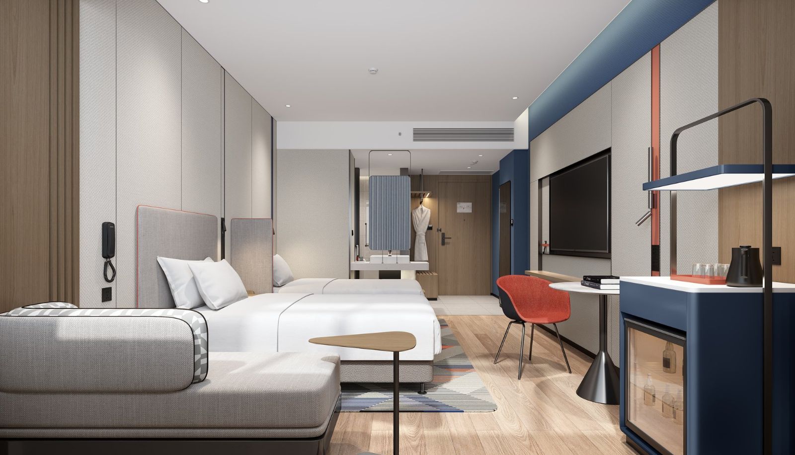 Pokój - Holiday Inn Express QINGDAO CITY BALCONY by IHG