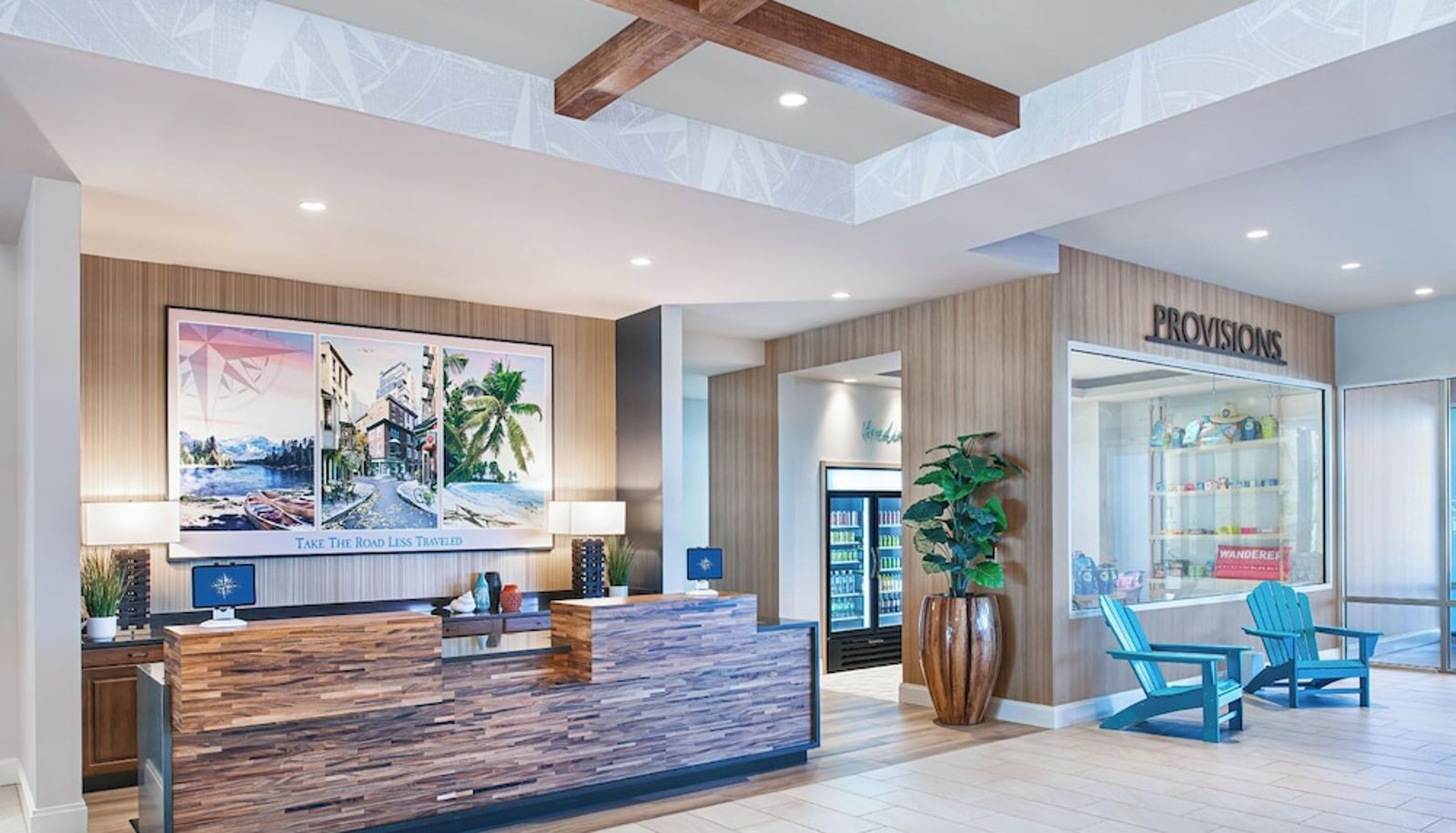 Recepción - Compass Hotel by Margaritaville Flagler Beach