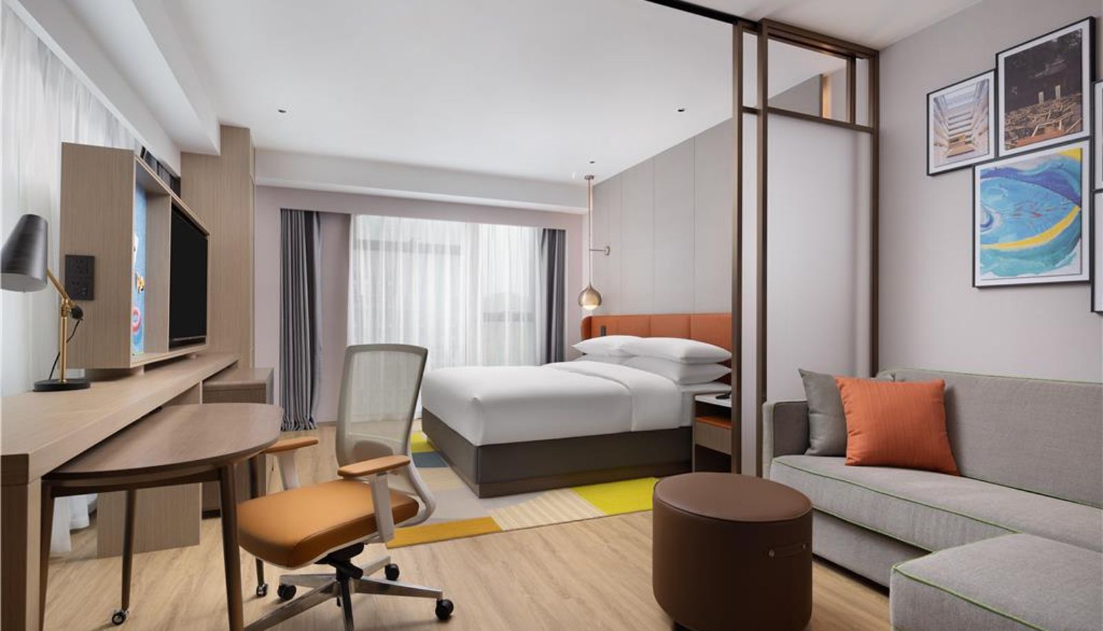 Kamer - Home2 Suites by Hilton Chengdu Qingyang