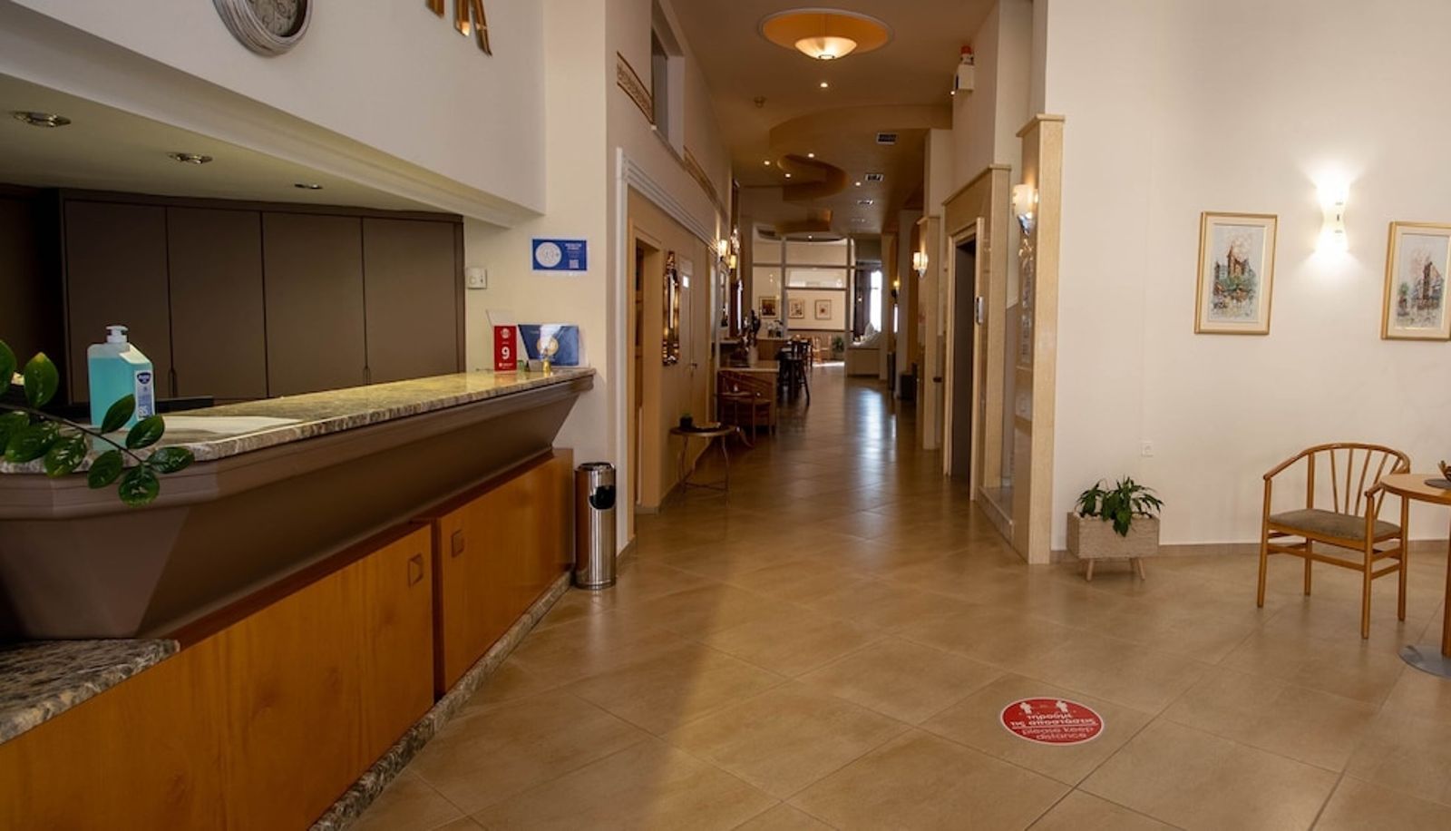 Rezeption - Hotel Kaikis