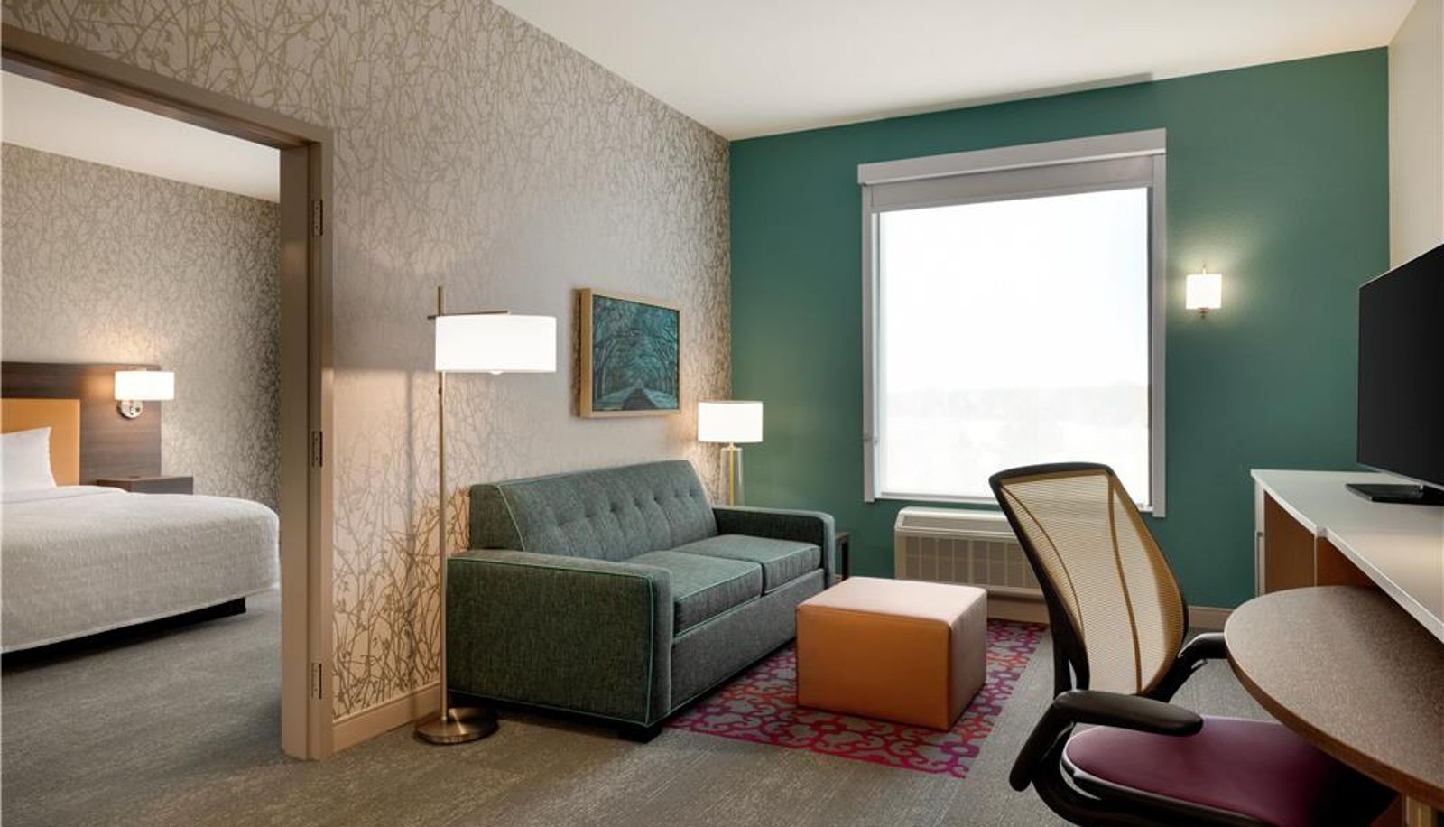Zimmer - Home2 Suites by Hilton Dublin