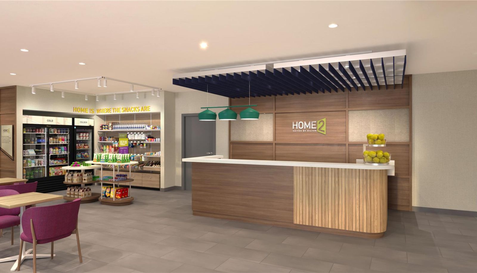 Salón - Home2 Suites by Hilton Ann Arbor South