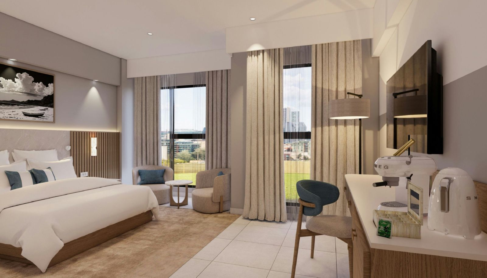 Kamer - DELTA HOTELS BY MARRIOTT ANTANANARIVO