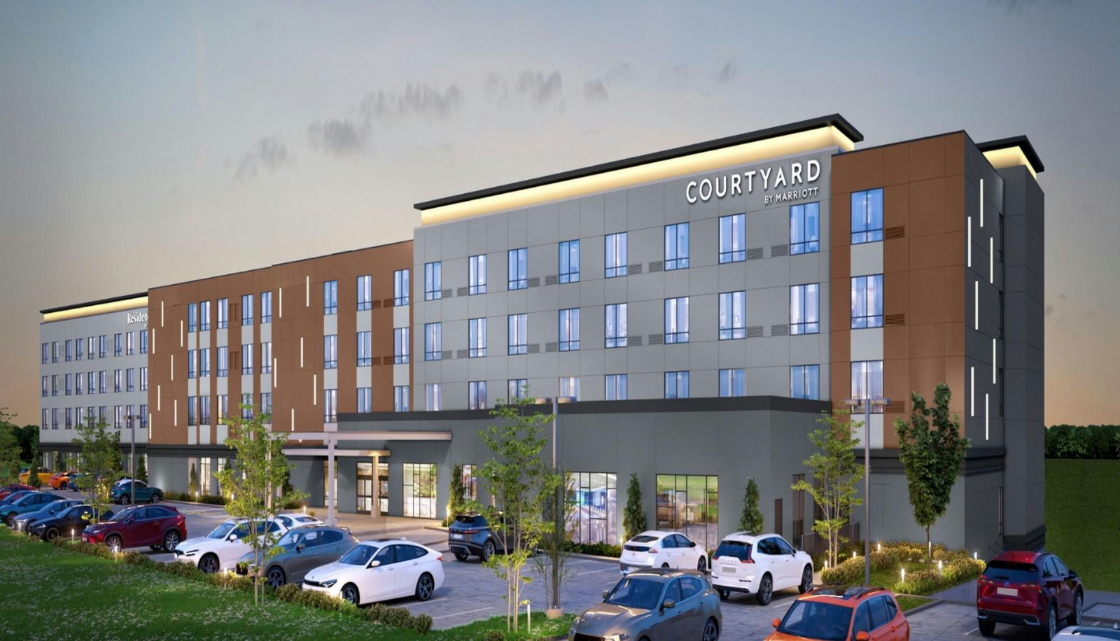 Außenansicht - Courtyard by Marriott Birmingham Grandview