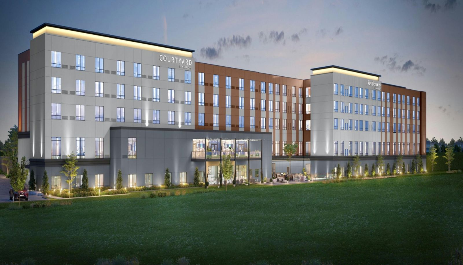 Außenansicht - Courtyard by Marriott Birmingham Grandview