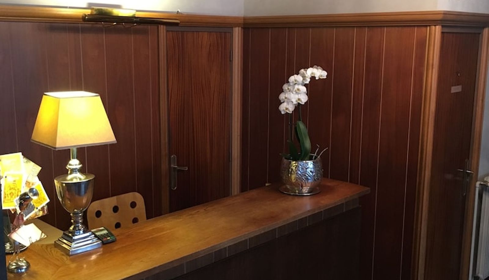Recepción - Hotel Victor Hugo