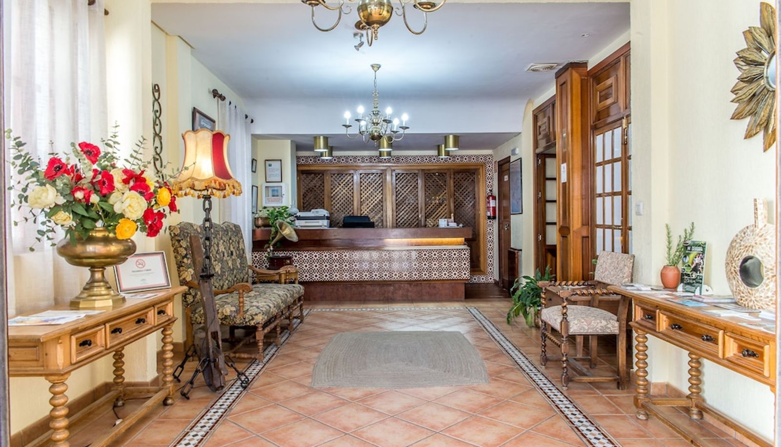 Recepcja - Hotel Sierra de Aracena