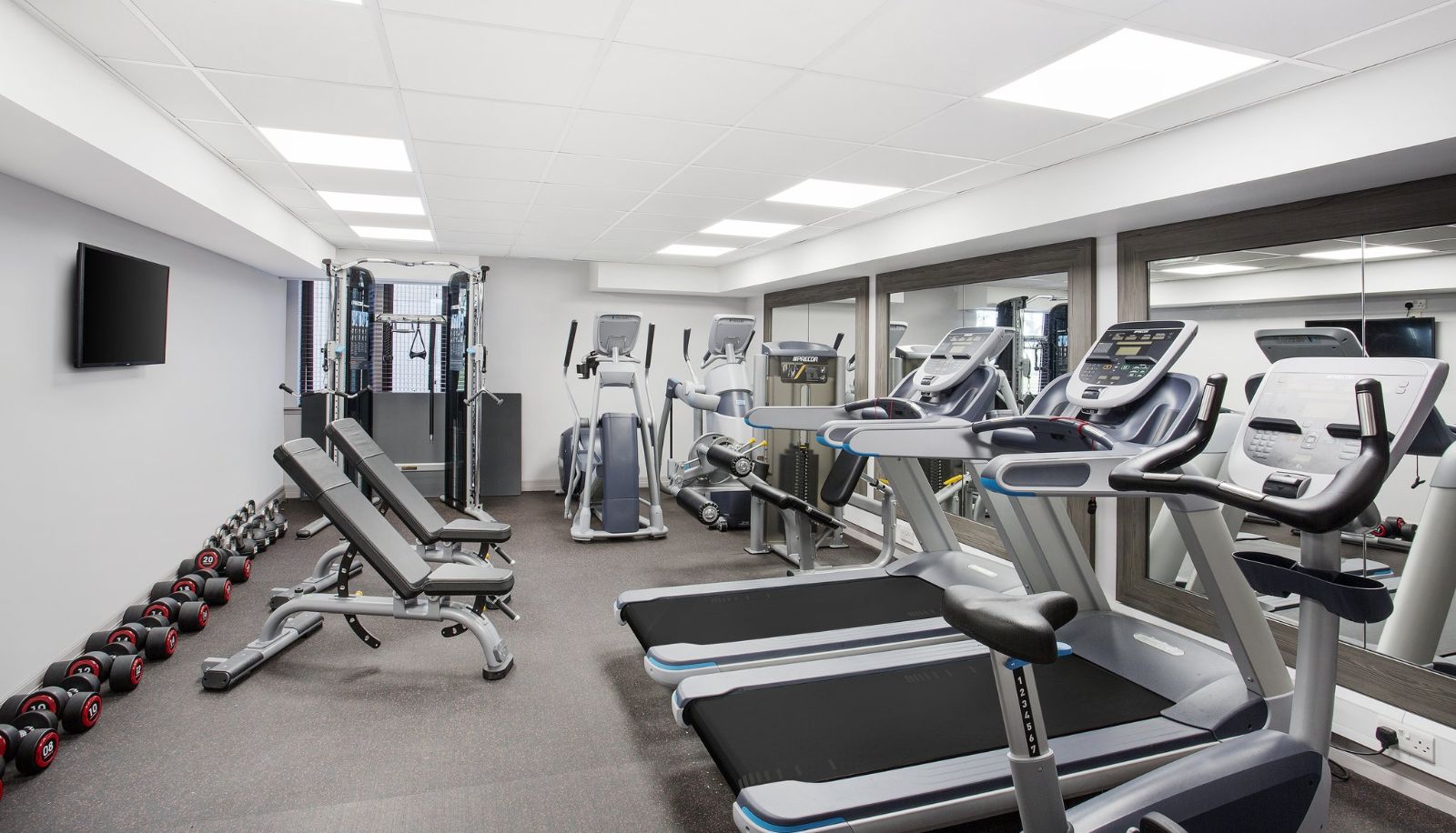 Wellness- en fitnessruimte - Leonardo Hotel and Conference Venue Aberdeen Airport