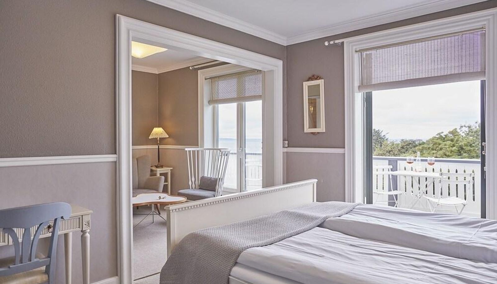 Kamer met uitzicht op zee - Gilleleje Badehotel