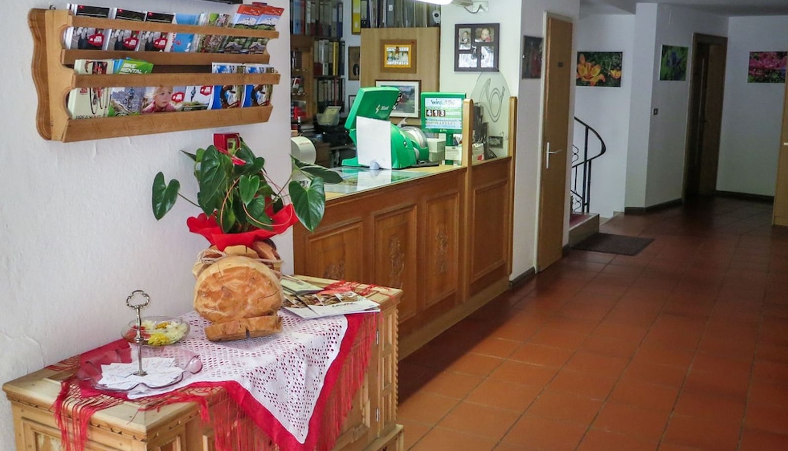 Rezeption - Hotel Ustaria Posta
