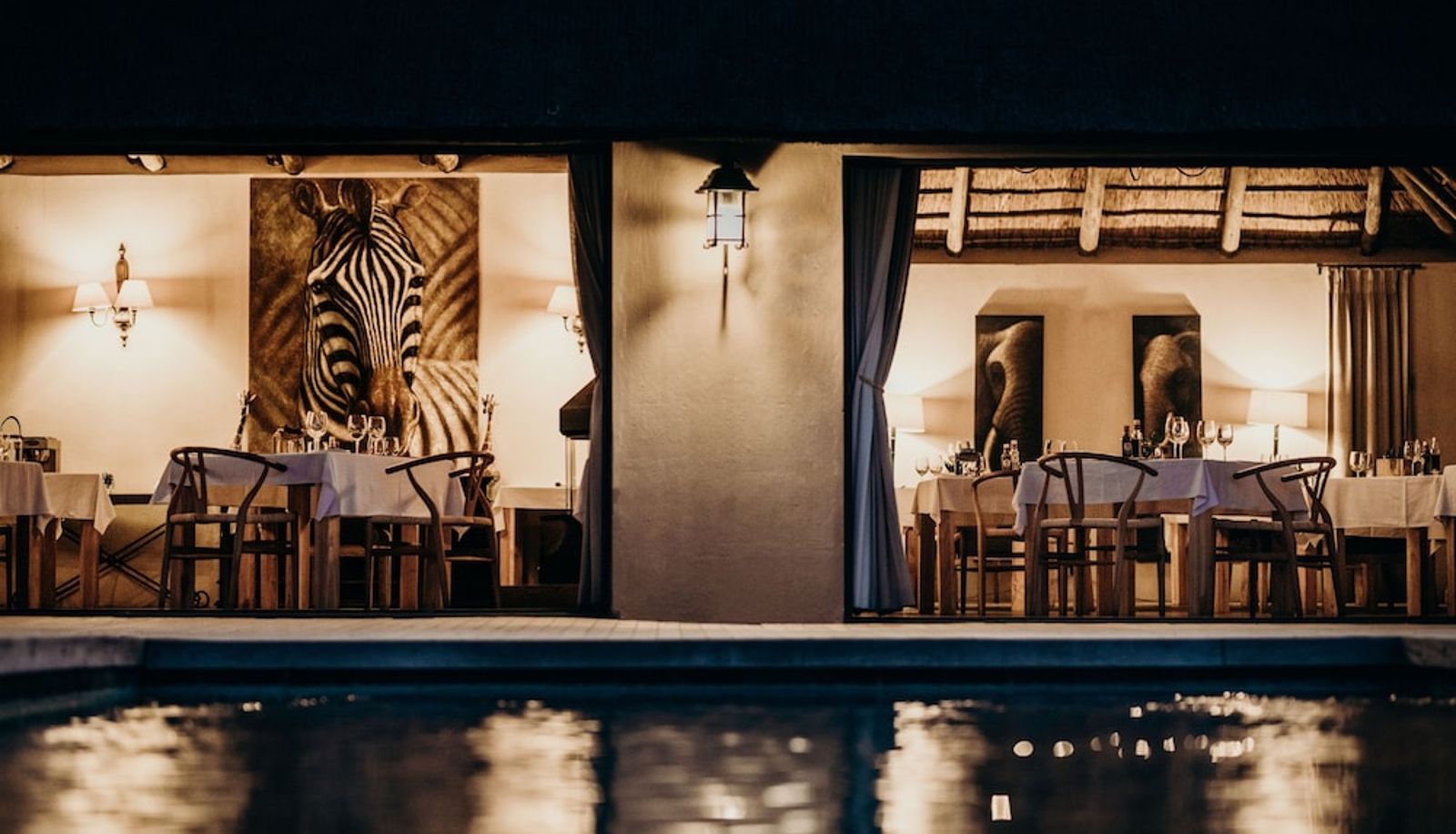 Restaurant - Bukela Game Lodge Amakhala Game Reserve
