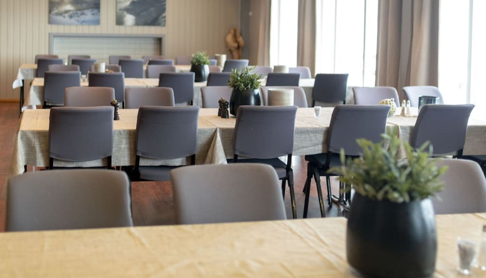 Sala de reuniones - Nyvågar Rorbuhotell  - by Classic Norway Hotels