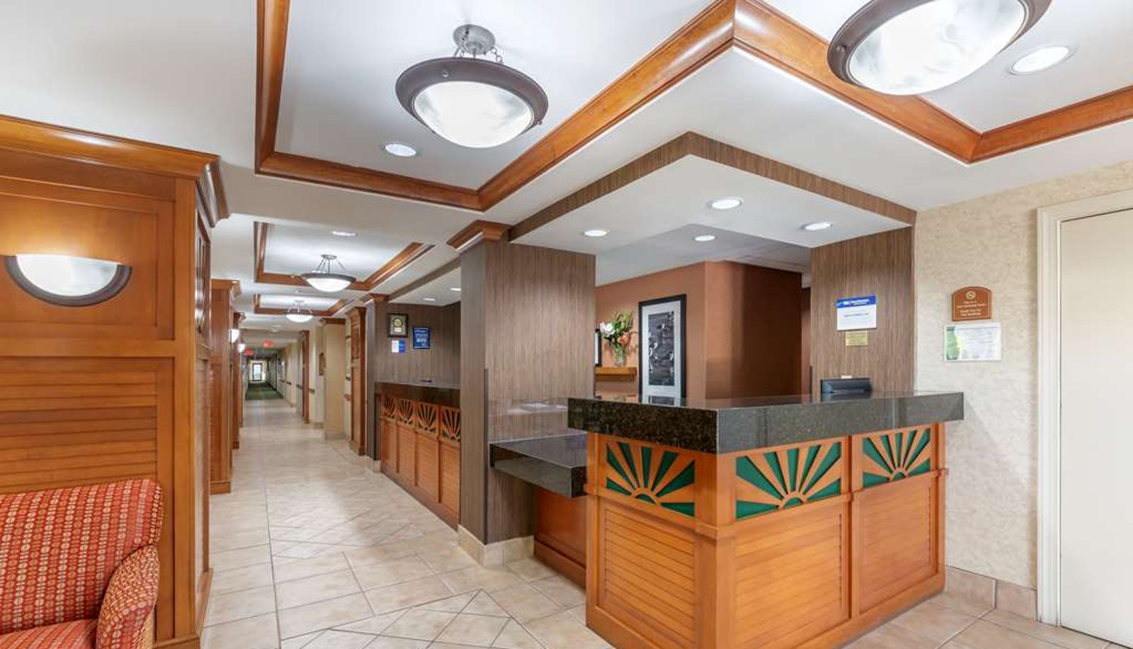 Hall - Best Western Plus Kendall Hotel & Suites