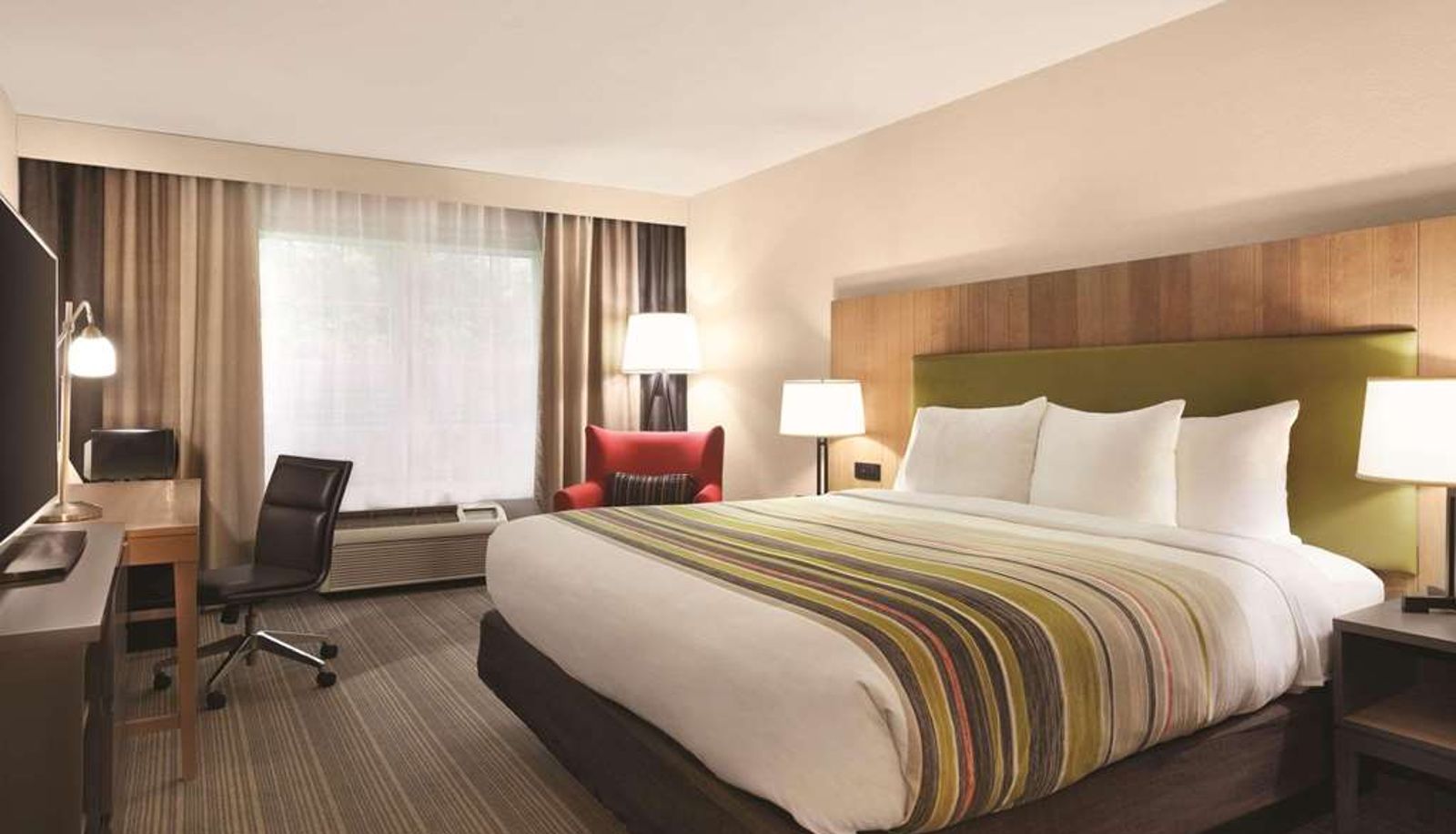 Chambre - Country Inn & Suites by Radisson Newnan GA