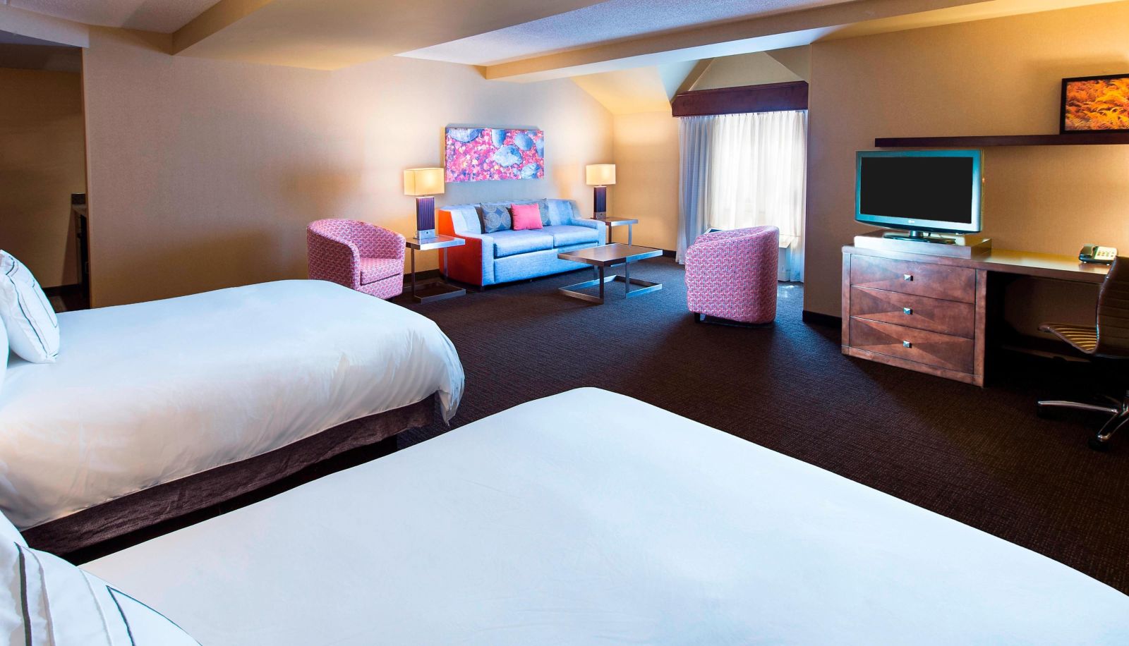 Zimmer - Courtyard by Marriott Lake Placid