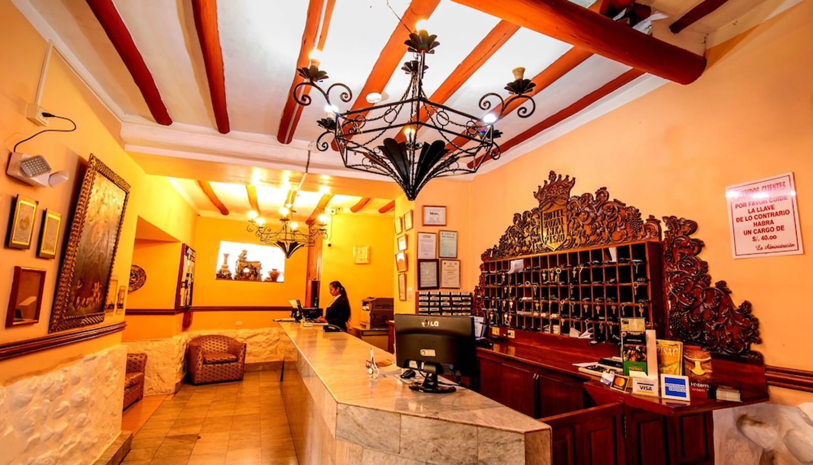 Receptie - Royal Inka Pisac
