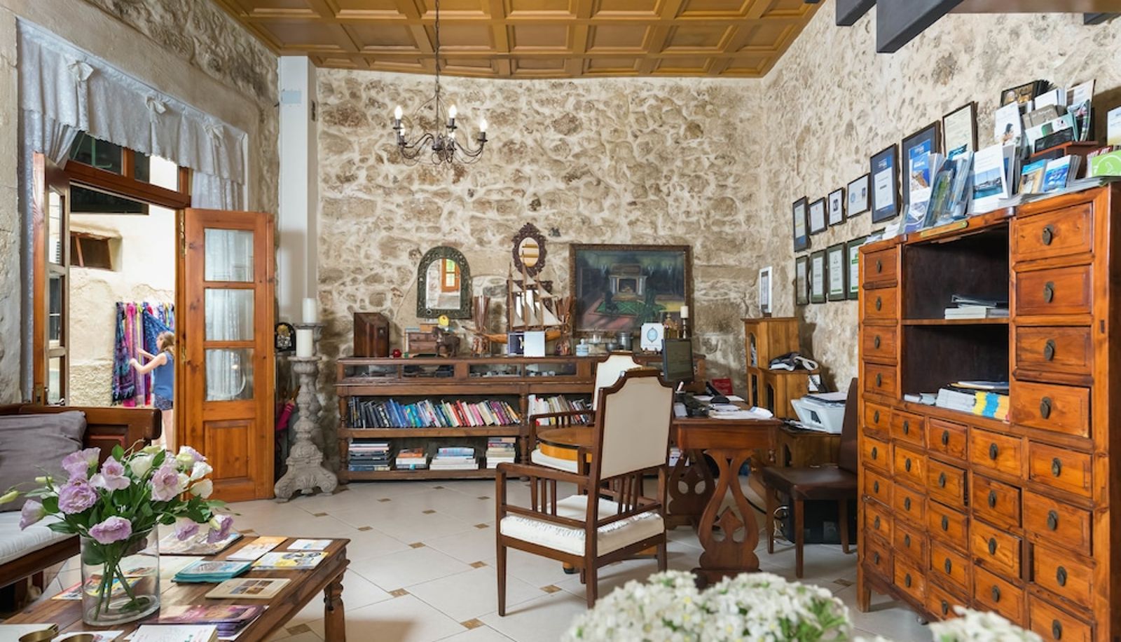 Reception - Avli Lounge Apartments