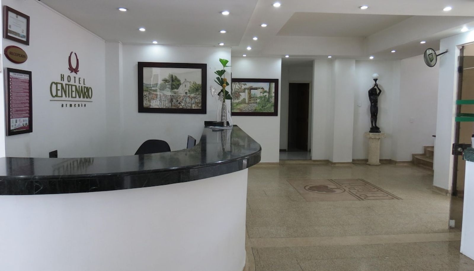 Reception - Hotel Centenario