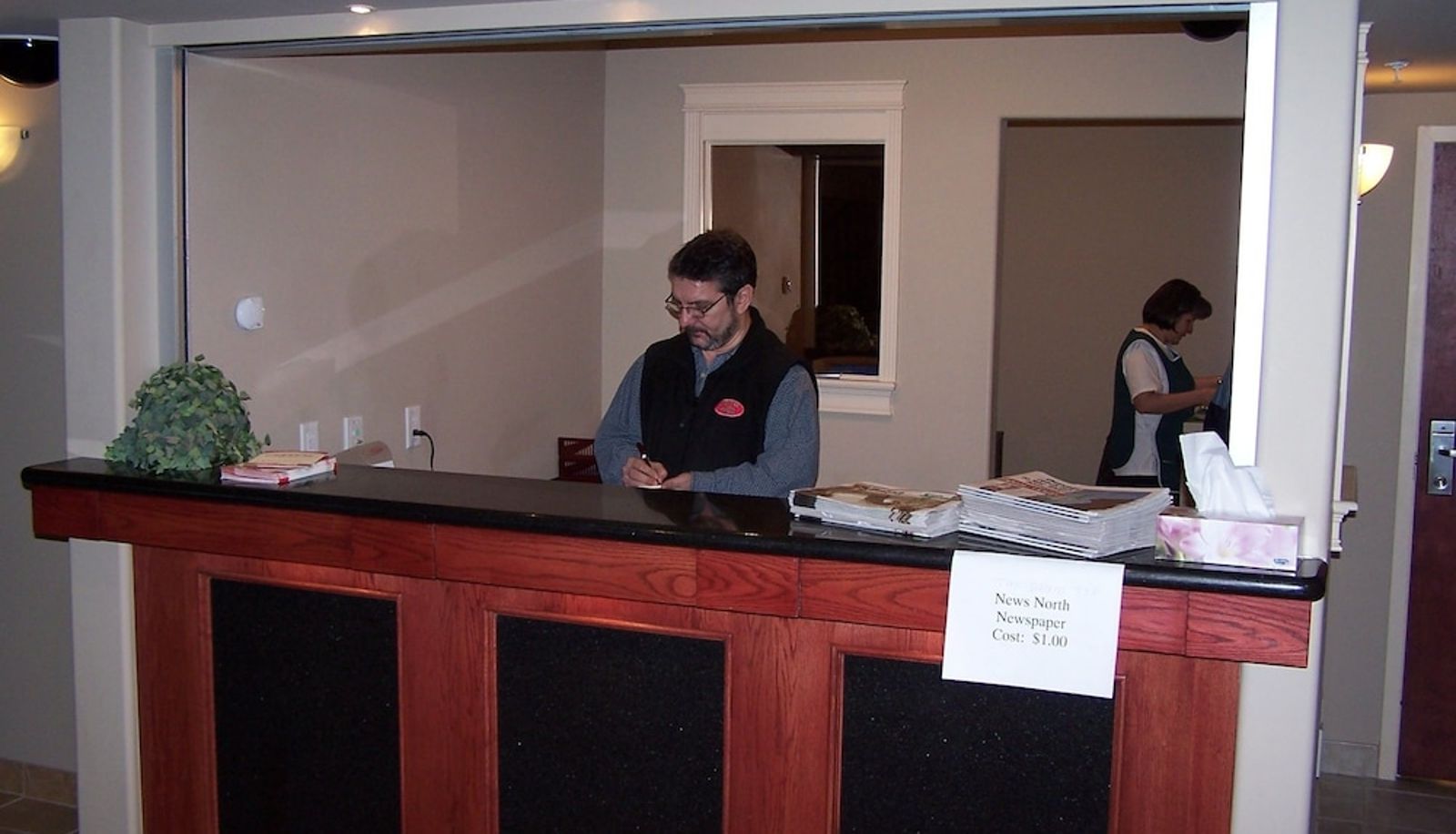 Recepción - Capital Suites Inuvik