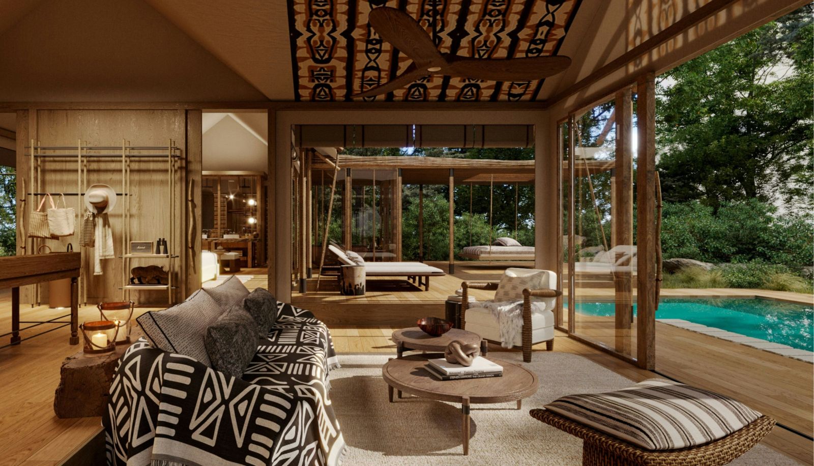 Chambre - JW Marriott Mount Kenya Rhino Reserve Safari Camp