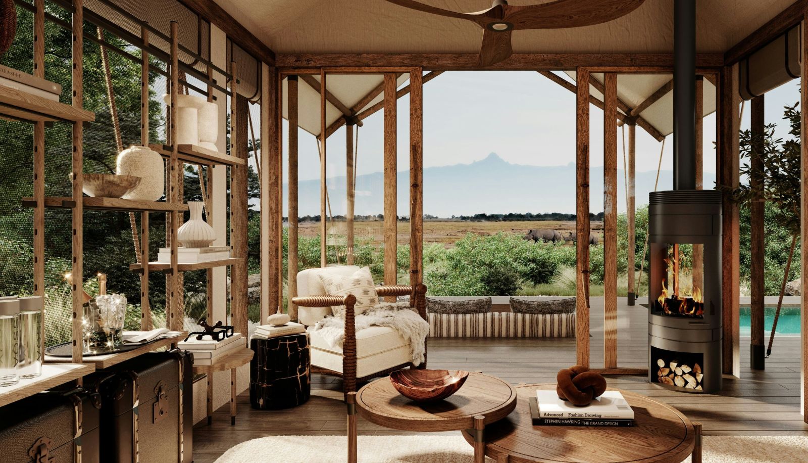 Chambre - JW Marriott Mount Kenya Rhino Reserve Safari Camp