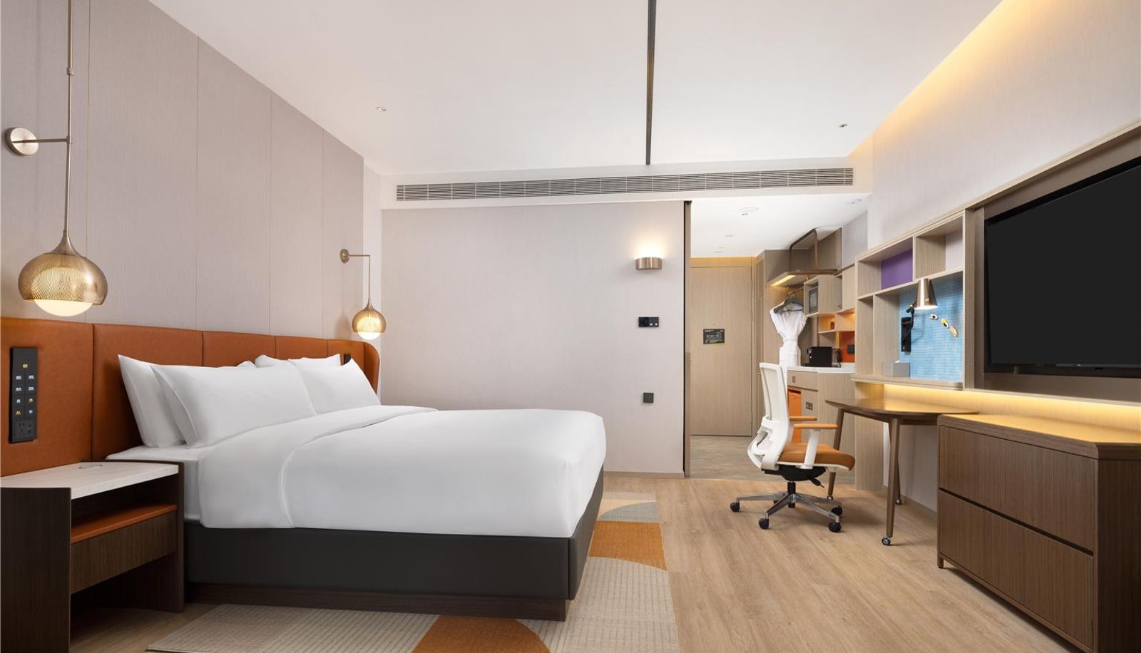 Chambre - Home2 Suites by Hilton Zibo Zhangdian