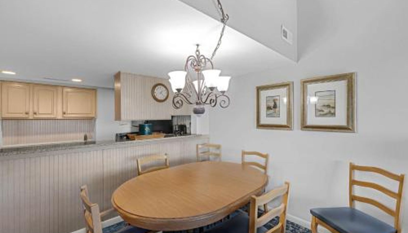 Kitchen area in the room - Ocean View at Island Club