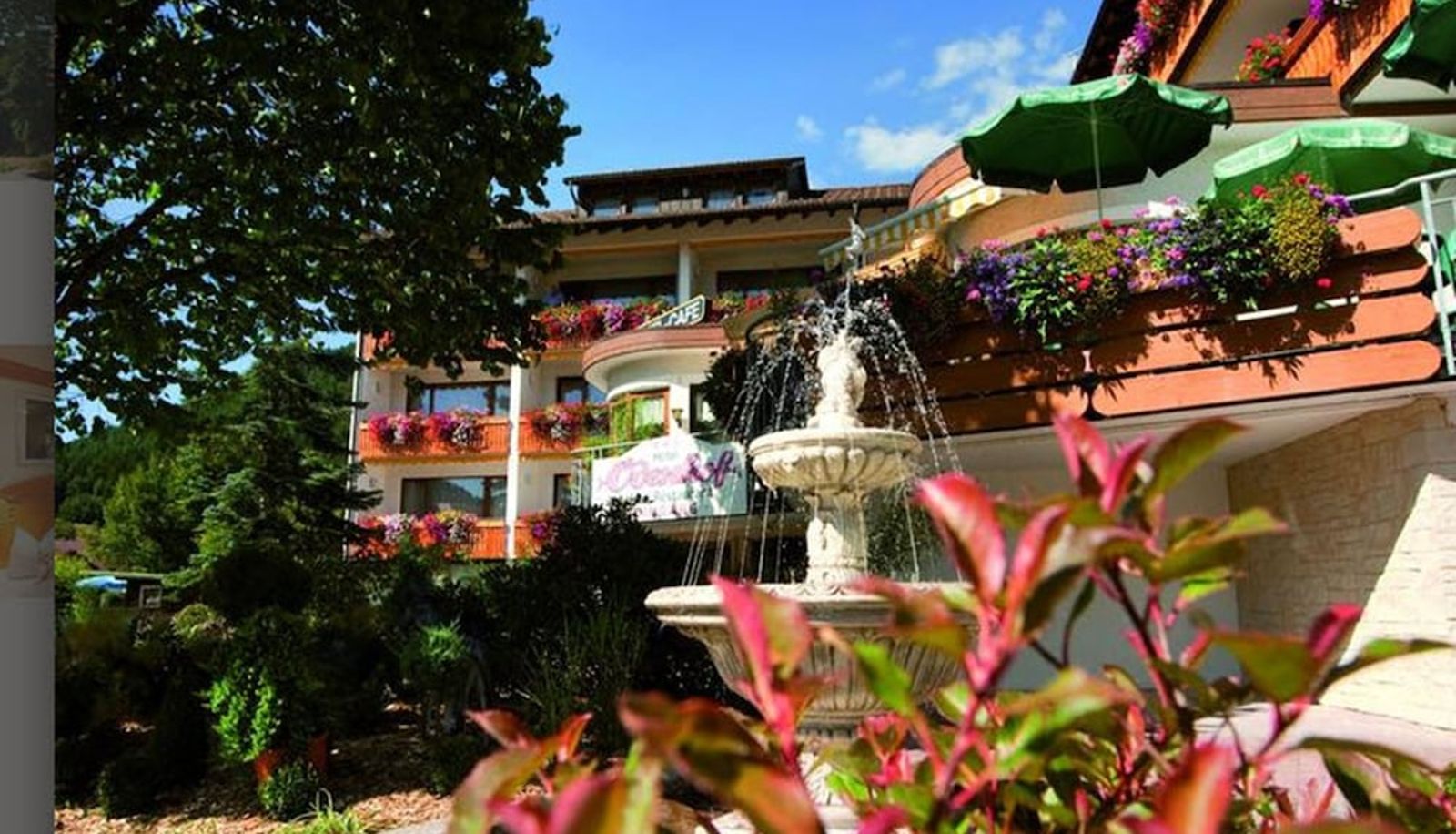 Terasse - Ferienhotel Ödenhof
