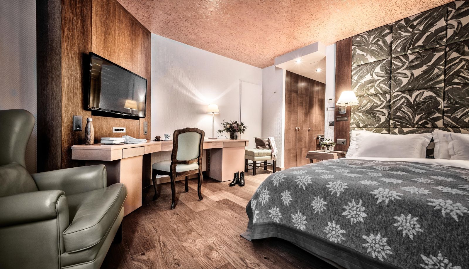 Zimmer - Arosa Tschuggen Grand Hotel