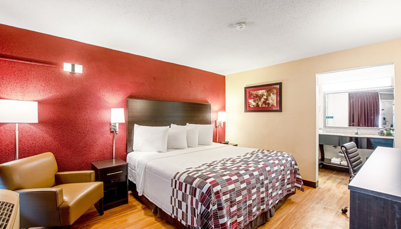 Zimmer - Red Roof Inn Battle Creek