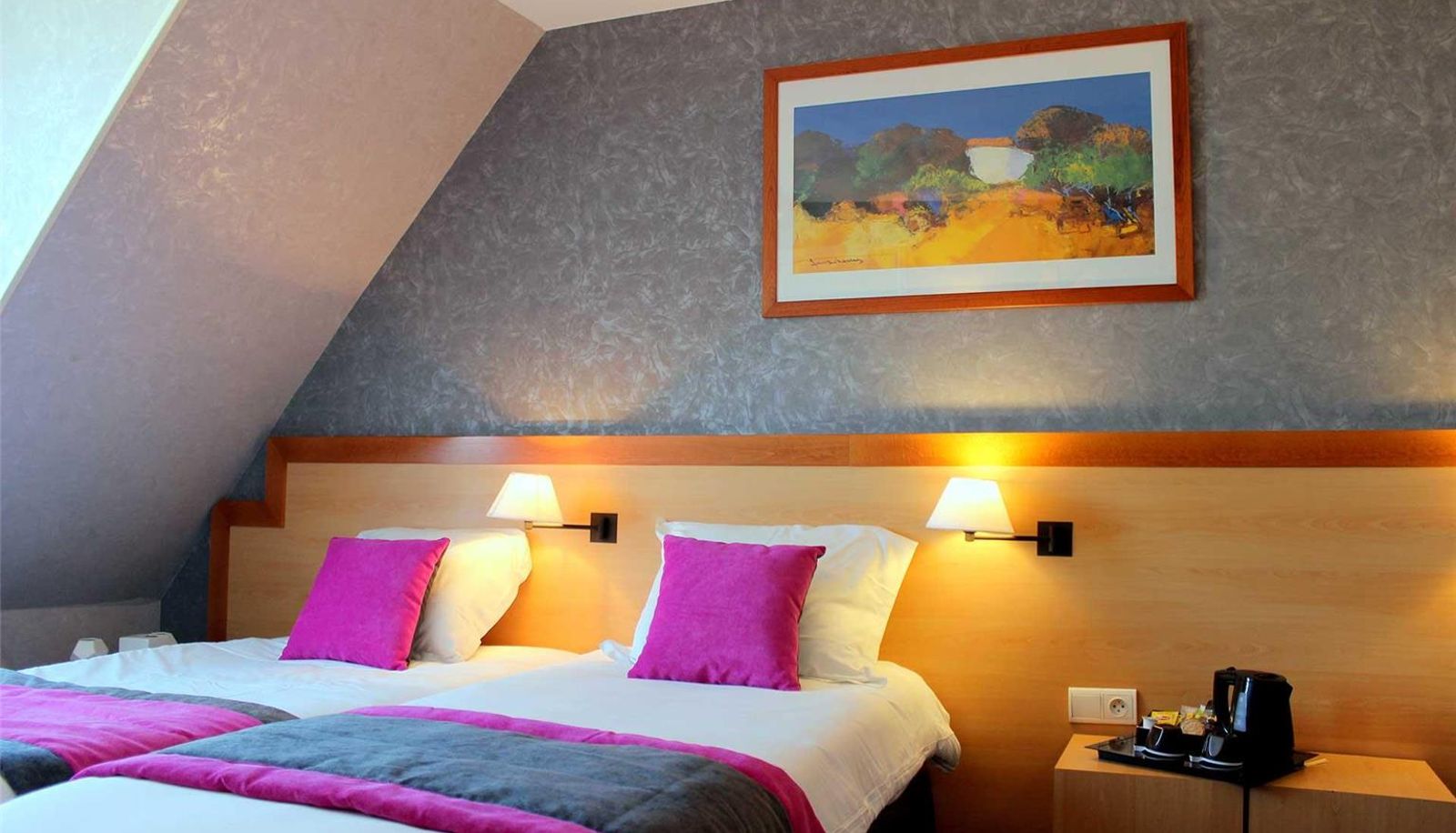 Zimmer - HOTEL DU CHEMIN VERT