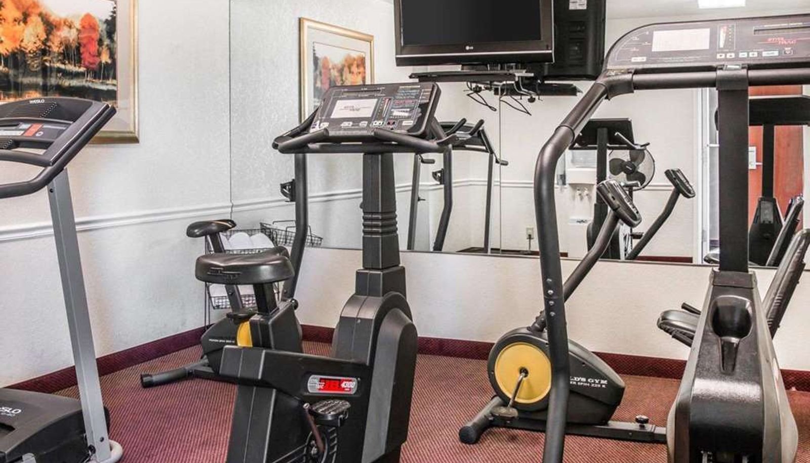 Wellness- und Fitnessbereich - Quality Inn Holland - Toledo