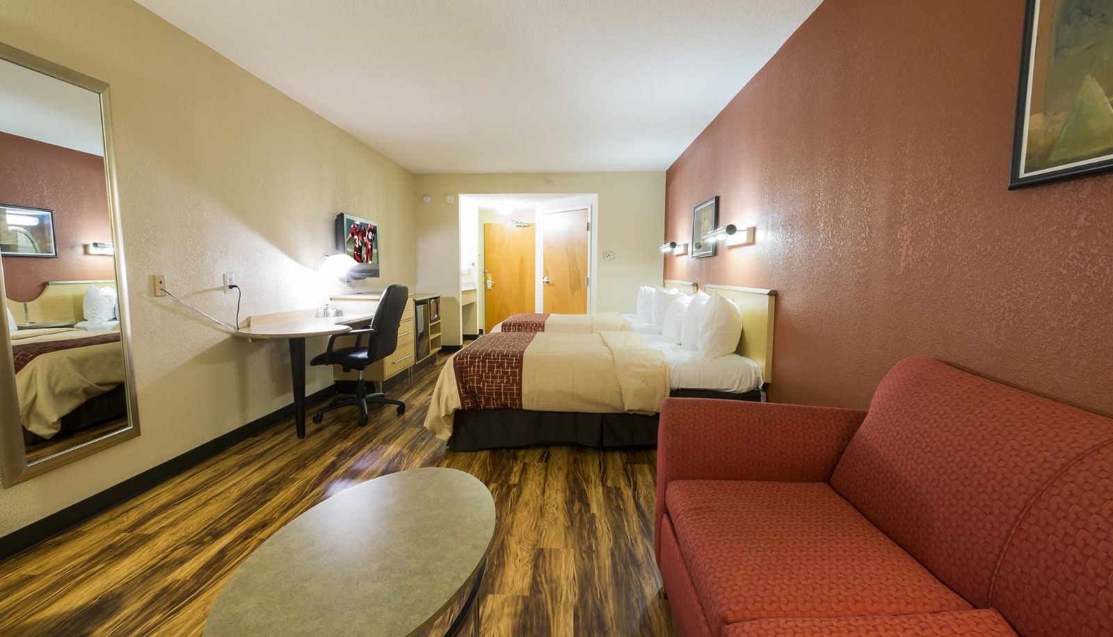 Zimmer - Red Roof Inn & Suites Philadelphia - Bellmawr