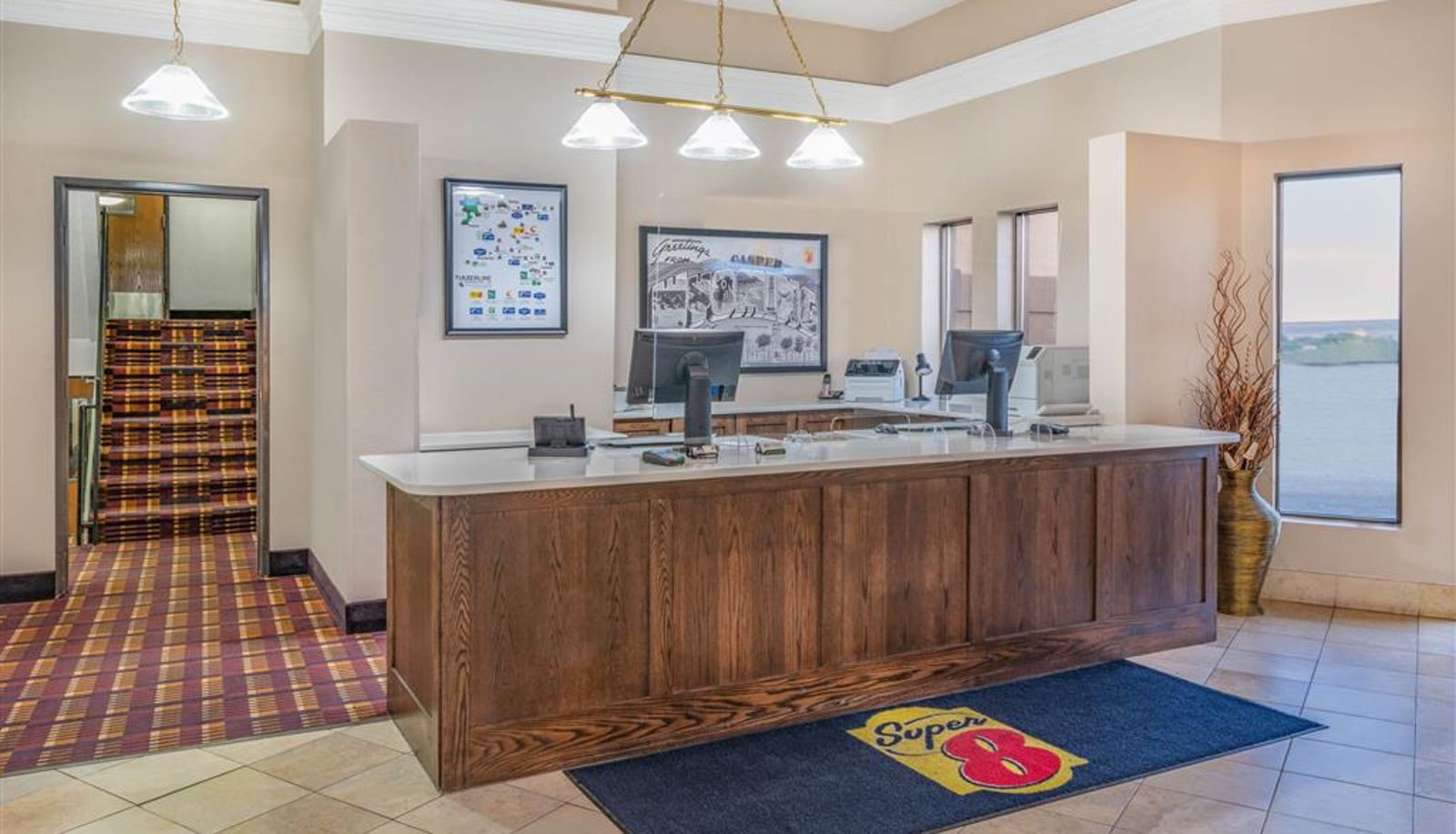 Hall - Super 8 by Wyndham Casper West by the River