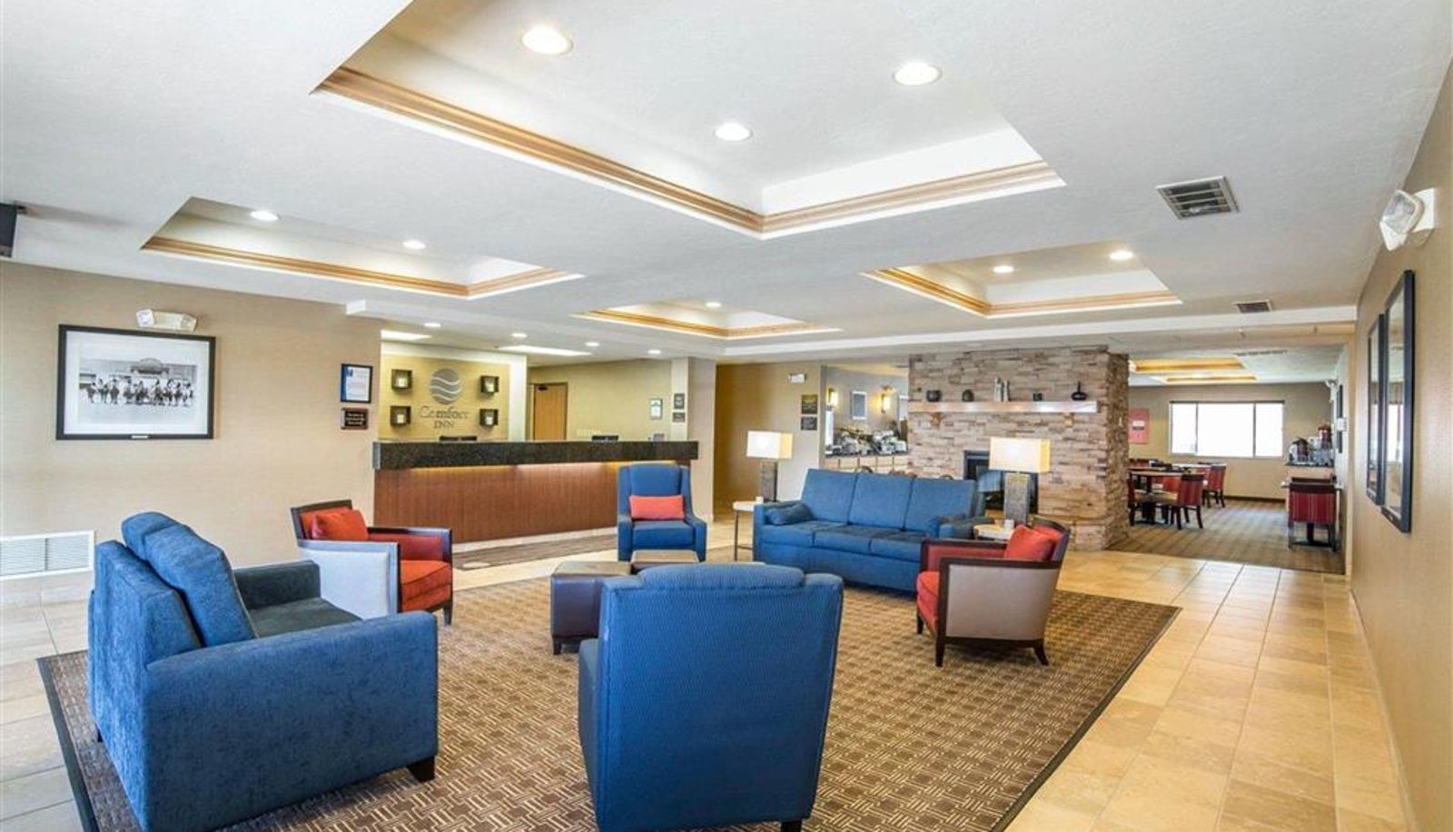 Lobby - Comfort Inn Evansville-Casper