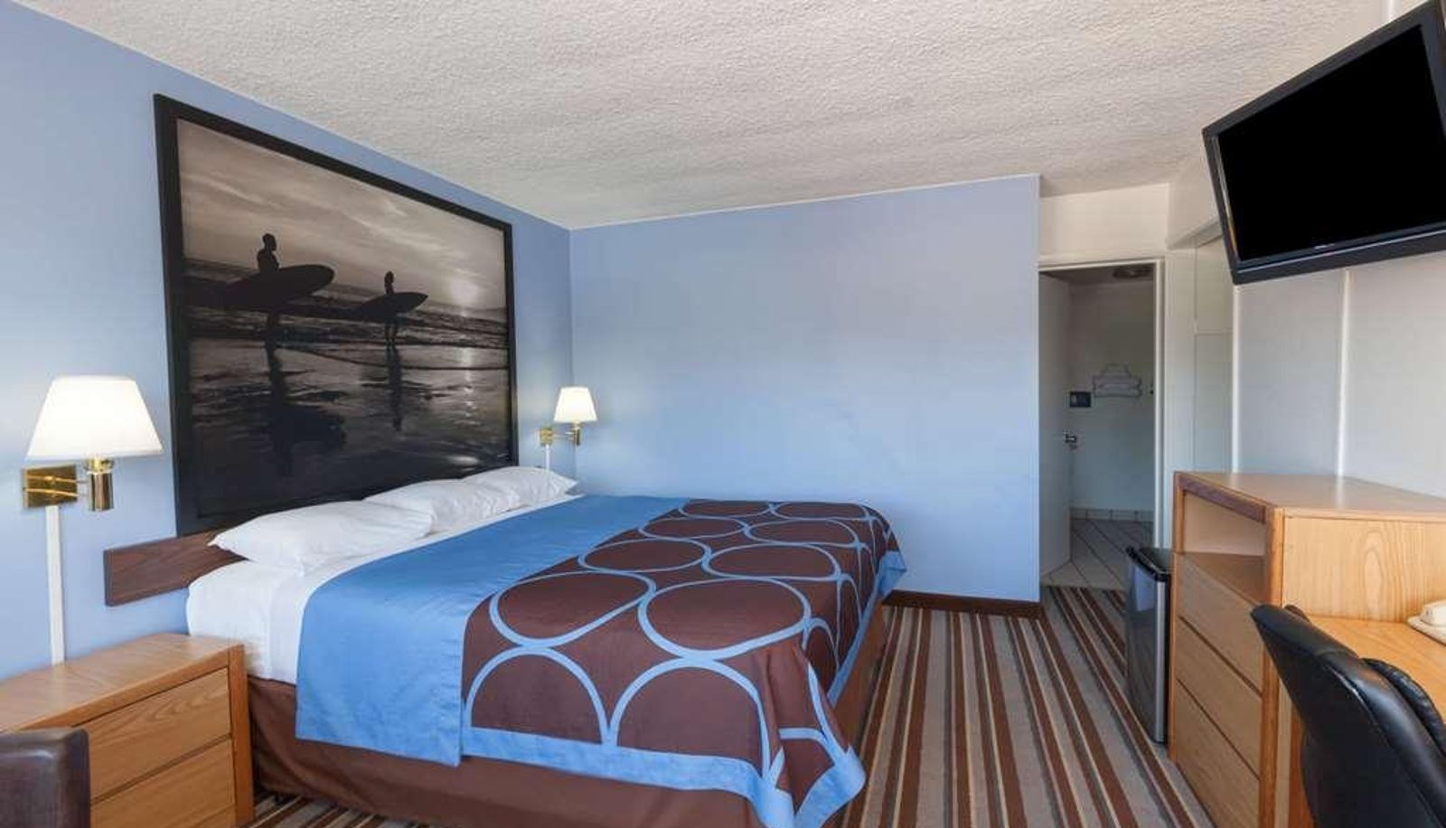 Standardzimmer (Doppel) - Super 8 by Wyndham Santa Barbara/Goleta