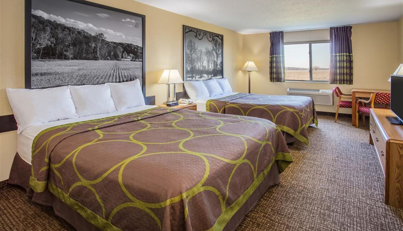 Chambre - Super 8 by Wyndham Remington